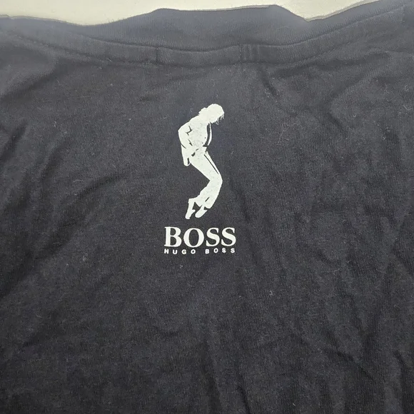Hugo Boss Black Michael Jackson Graphic Short Sleeve Tee - Picture 7 of 9